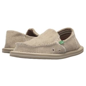 Sanuk kids Boys Loafer Flats shoes sz 3